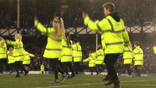 LIPA EVERTON FC STEWARDS FLASH MOB EVERTON TV EDIT [upl. by Ybeloc]