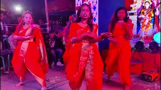 Mono Mor Megher Sangi Dance Cover by Angel Group Rabindra Jayanti Special Dance Saraswati Puja 23 [upl. by Amick]