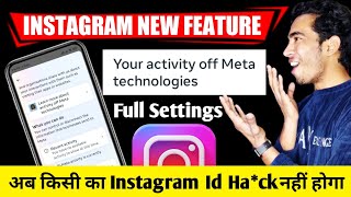 Instagram Your Activity Off Meta Technologies Setting Kaise Kare  Instagram Recent Activity Kya Hai [upl. by Garey839]