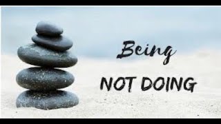 Being not Doing  from Jesus 3mins [upl. by Airdnahc]