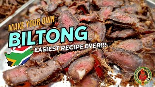 The Easiest and Best Way to Make South African Biltong—My Secret Recipe Revealed [upl. by Asyram]