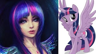 KUDA PONI MANUSIA  Kuda Poni Putri Twilight Sparkle Kalau Menjadi Manusia Ternyata CANTIK BANGET YA [upl. by Attenehs]