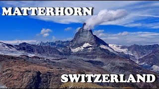 GORNERGRAT Panoramic View amp MATTERHORN Glacier Paradise SWITZERLAND 🇨🇭 4K August 2023 [upl. by Pietro]