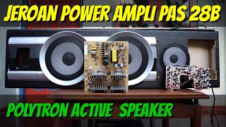 Kupas  Power Ampli Speaker Polytron PAS 28B Bongkar Part Aktif  AE REVIEW SINDIKAT ONLINE [upl. by Aiblis]