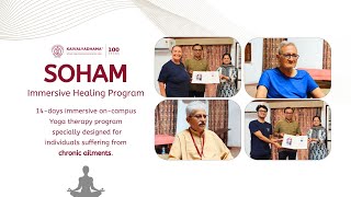 SOHAM Immersive Healing Program  Chronic Health  Yoga Therapy  kdham100 yogaheals [upl. by Sanderson]