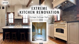 EXTREME KITCHEN RENOVATION Before amp After  XO MaCenna [upl. by Jabez]