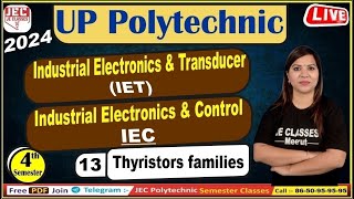 13 UPBTE Polytechnic 4th Sem IEC amp IET Electrical Engg amp Electronics Engg Class by Monika Mam JEC [upl. by Latyrc]