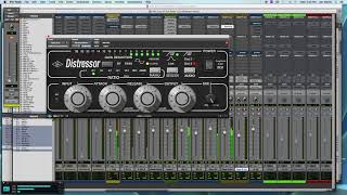 UAD Distressor EL8 plugin demo  vocals guitars Part 22 Universal Audio [upl. by Assilrac]