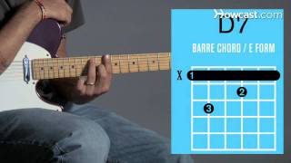 How to Play a D7 Barre Chord  Guitar Lessons [upl. by Adnahs721]