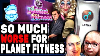 Planet Fitness Boycott GETS WORSE New BRUTAL Pictures Full Blown Panic By Staff amp Stock Tanks [upl. by Nnaaihtnyc]