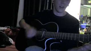 drowning pool 37 stitches acoustic cover rob mossman [upl. by Eaj287]