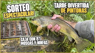 Jornada de pesca y el MEJOR SORTEOMazuelas Fly Fishing 2024 [upl. by Kentigerma]