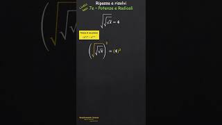 7es  Potenze e radicali maths mathstrick algebra mathematics test [upl. by Iggep]