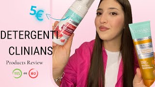 RECENSIONE DETERGENTI VISO CLINIANS❤ [upl. by Eiramaliehs605]