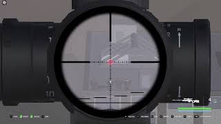 roblox brm5 sniper shot [upl. by Ylecara]