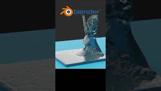 Blender Flip Fluids Water Spout Simulation blender flipfluids 3dmodeling fluidsim [upl. by Bezanson]