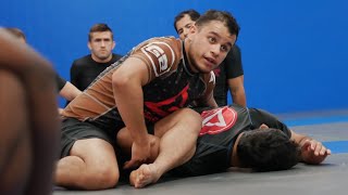 Omoplata From Closed Guard  No Gi BJJ [upl. by Ellerahs663]