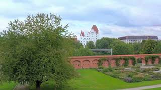 Stadtkulisse Ingolstadt vom Klenzepark aus [upl. by Jandel]