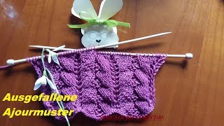 208Ausgefallene AjourmusterStrickenFrühlingsoutfitStricktipps [upl. by Ailecec]