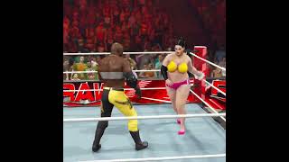 Live WWE Match  432  Bobby Lashley vs Brie Bella fight  Wwe Fight [upl. by Airretnahs797]