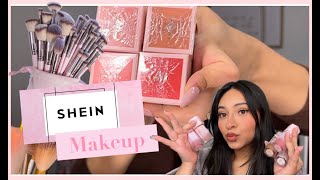 SHEIN Makeup Review [upl. by Ahsinhoj]