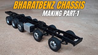 BHARATBENZ CHASSIS MAKING PART 1 [upl. by Hefter221]