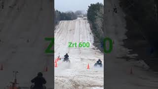 racen up martock ski hill zrt600 late and slow haha [upl. by Deehsar]