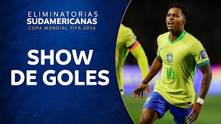 TODOS LOS GOLES  FECHA 7  ELIMINATORIAS SUDAMERICANAS [upl. by Verlie]