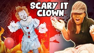 Scary It Clown Prank On Wife [upl. by Calbert]