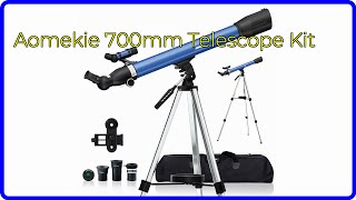 REVIEW 2024 Aomekie 700mm Telescope Kit ESSENTIAL details [upl. by Aziaf]