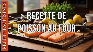 Recette de poisson au four 0929 [upl. by Kaule498]