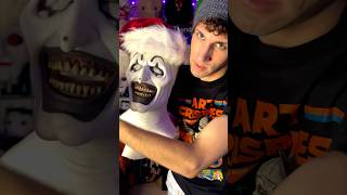 watch Terrifier 3 star get into Art the Clown makeup  David Howard Thornton [upl. by Sigismundo859]