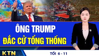 TỐI 611 Các lãnh đạo thế giới chúc mừng ông Trump Bão Yinxing rất mạnh sắp tiến vào Biển Đông [upl. by Valora]