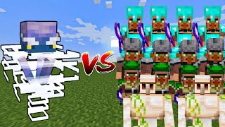 Minecraft Breeze Vs Villagers❤‍🔥 [upl. by Aneema]