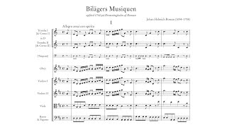 Johan Helmich Roman – Bilägers Musiquen Drottningholmsmusiken [upl. by Ecyla]