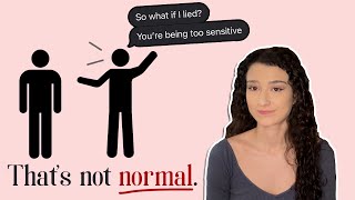 These behaviors are not normal in relationships [upl. by Nosae]