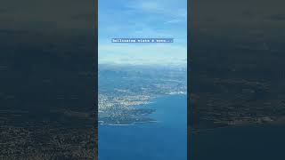 Rientro a Nizza shorts bellavista mare nizza aereo volare viaggio [upl. by Sukramed]