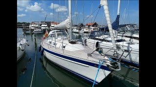 Hallberg Rassy 34 Outside [upl. by Atiuqan]