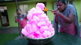 Cotton Candy vs Fire Experiment  இவ்ளோ பஞ்சி மிட்டாய் மேல் தீ பட்டால் என்ன ஆகும் [upl. by Coffee]