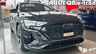 All New AUDI Q8 etron SPORTBACK 2024  Overview REVIEW exterior amp interior Practicality [upl. by Narrad]