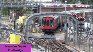 Neasden Depot FootBridge [upl. by Kliment]