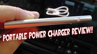 Energio SLIM Portable Charger REVIEW  Charge Your Devices Faster [upl. by Artap]