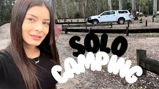 SOLO CAMPING  CANOPY RUNDOWN  CAR BREAKDOWN [upl. by Yleek]