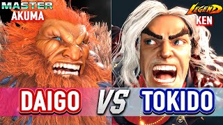 SF6 🔥 DAIGO Akuma vs TOKIDO Ken 🔥 Street Fighter 6 High Level Gameplay [upl. by Acimahs]