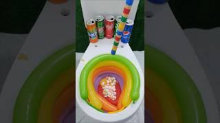 ASMR Toilet Compilation 😳 Colorful Balloons Cola and Mentos in toilet [upl. by Anilosi]