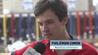 Bernhari  Philémon Cimon 20150616 Pub Rickards [upl. by Yaya]