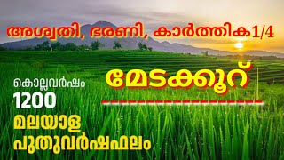 1200 പുതുവർഷഫലം Malayalam New Year Prediction Jyothisham astrology മേടക്കൂറ് അശ്വതി ഭരണി കാർത്തിക [upl. by Erdnassak347]