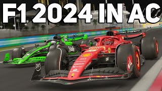 2024 Formula 1 Assetto Corsa Ultimate Mod Pack [upl. by Aniryt403]