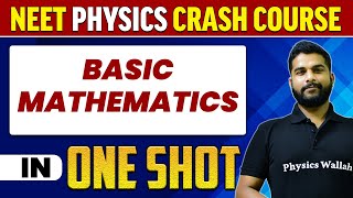 BASIC MATHEMATICS in 1 Shot  All Concepts Tricks amp PYQs  NEET Crash Course  UMMEED [upl. by Noslien]