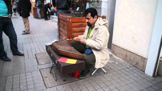 Beyoğlu Sokak Müziği Santur Bijan Behkam [upl. by Loise]